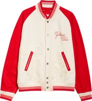 Golden Goose Journey Cotton Twill Varsity Jacket