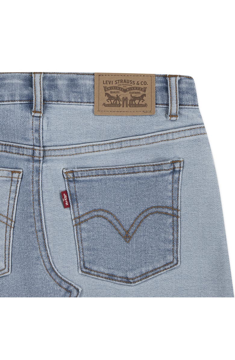 Levi's Kids' Embroidered Mash Up Denim Miniskirt, Alternate, color, Fully Baked