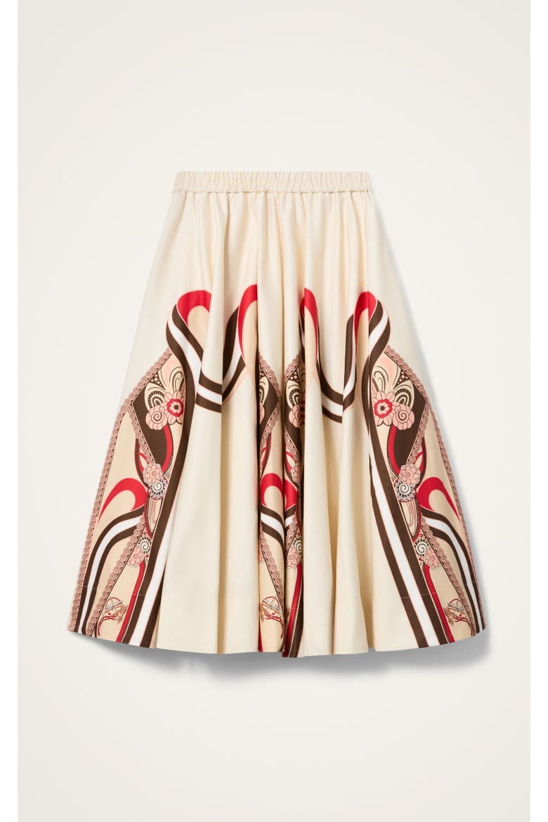 Ballerina Skirt, Alternate, color, Ambrosia Placée Red