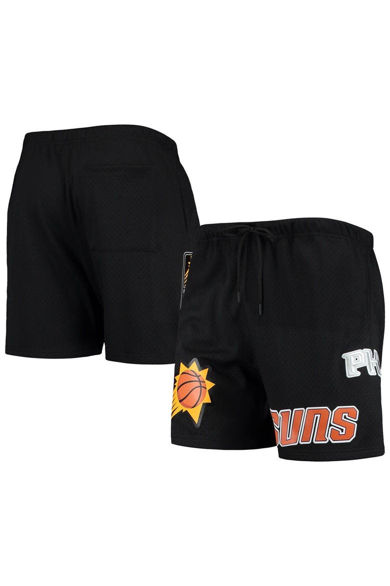 Men's Pro Standard Black Phoenix Suns Mesh Capsule Shorts, Main, color, Black