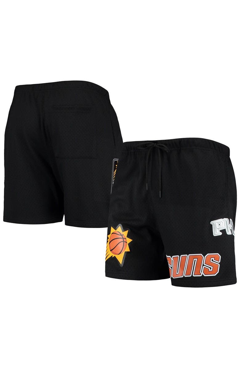 PRO STANDARD Men's Pro Standard Black Phoenix Suns Mesh Capsule Shorts, Main, color, Black