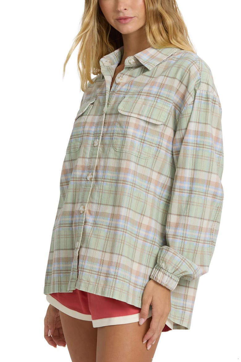 Bear Trap Long Sleeved Cotton Corduroy Shirt, Alternate, color, CRYSTAL GREEN