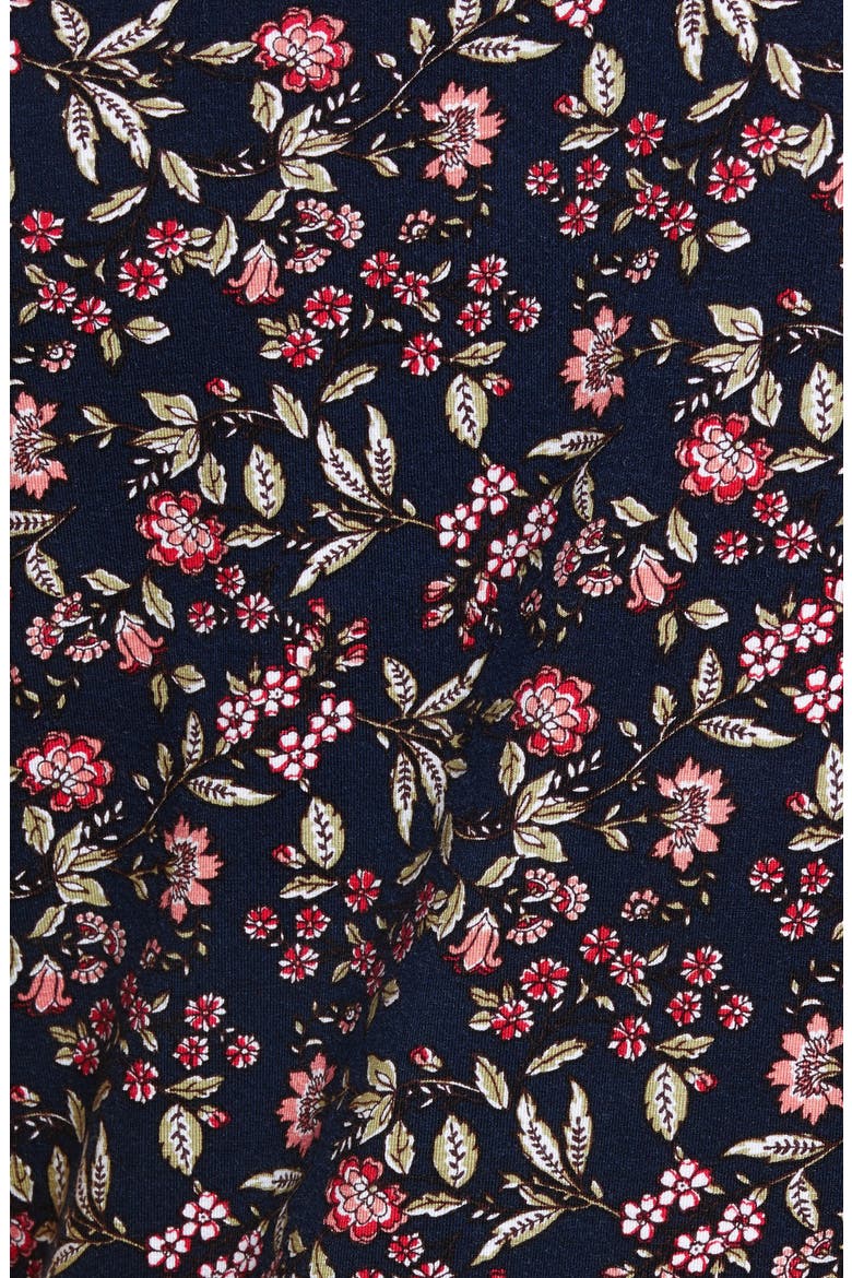 Wrap Front Top, Alternate, color, NAVY