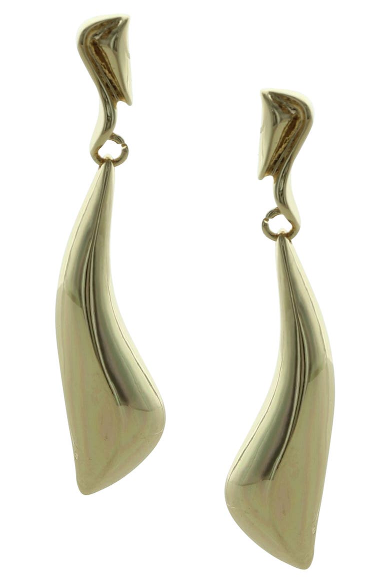 Molly Drop Earrings, Main, color, GOLD