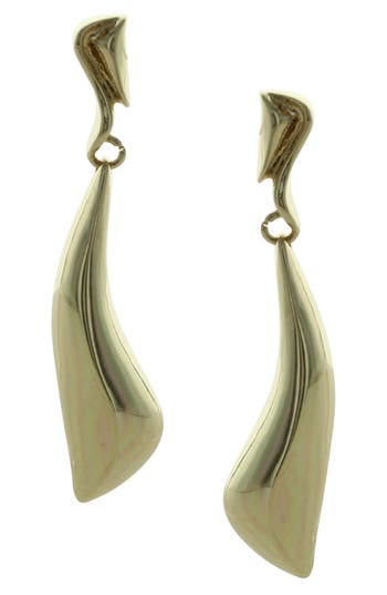 Olivia Welles Molly Drop Earrings In Gold