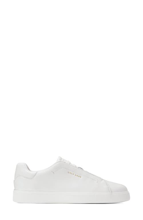 Cole Haan Grandpro Luxe Slip-on Sneaker In White