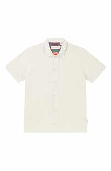 Sealskinz Jacquard Knit Short Sleeve Button-Up Shirt