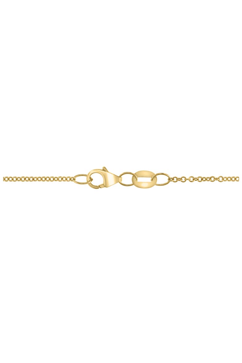 Diamond Pavé Pendant Necklace - 0.10ctw, Alternate, color, YELLOW GOLD