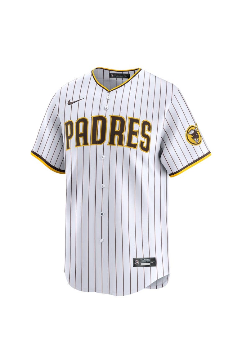 Men's Nike Manny Machado White San Diego Padres Home Limited Player Jersey, Alternate, color, White