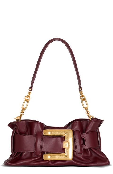 Mini Anthem Leather Shoulder Bag