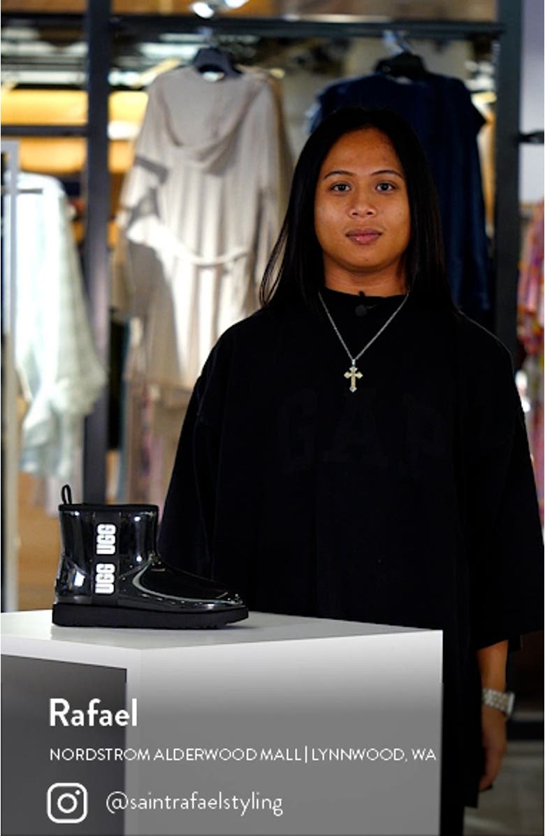 Classic Mini Waterproof Clear Boot, sales video thumbnail