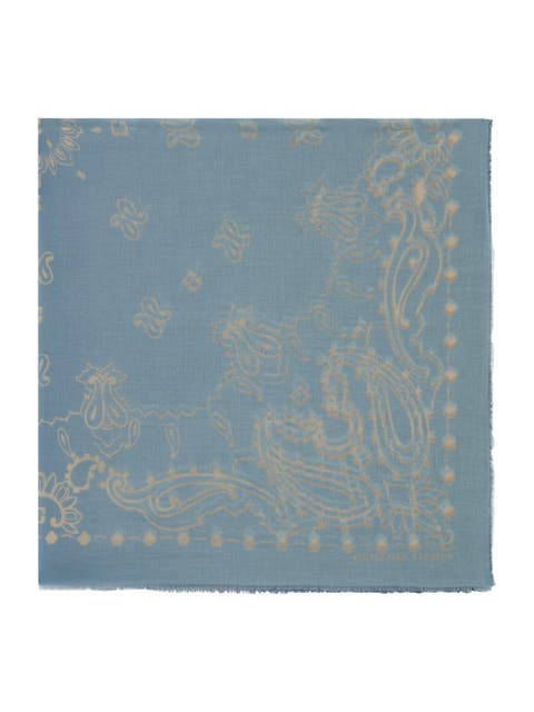 Dorine Square Paisley Print Scarf
