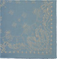 GERARD DAREL Dorine Square Paisley Print Scarf