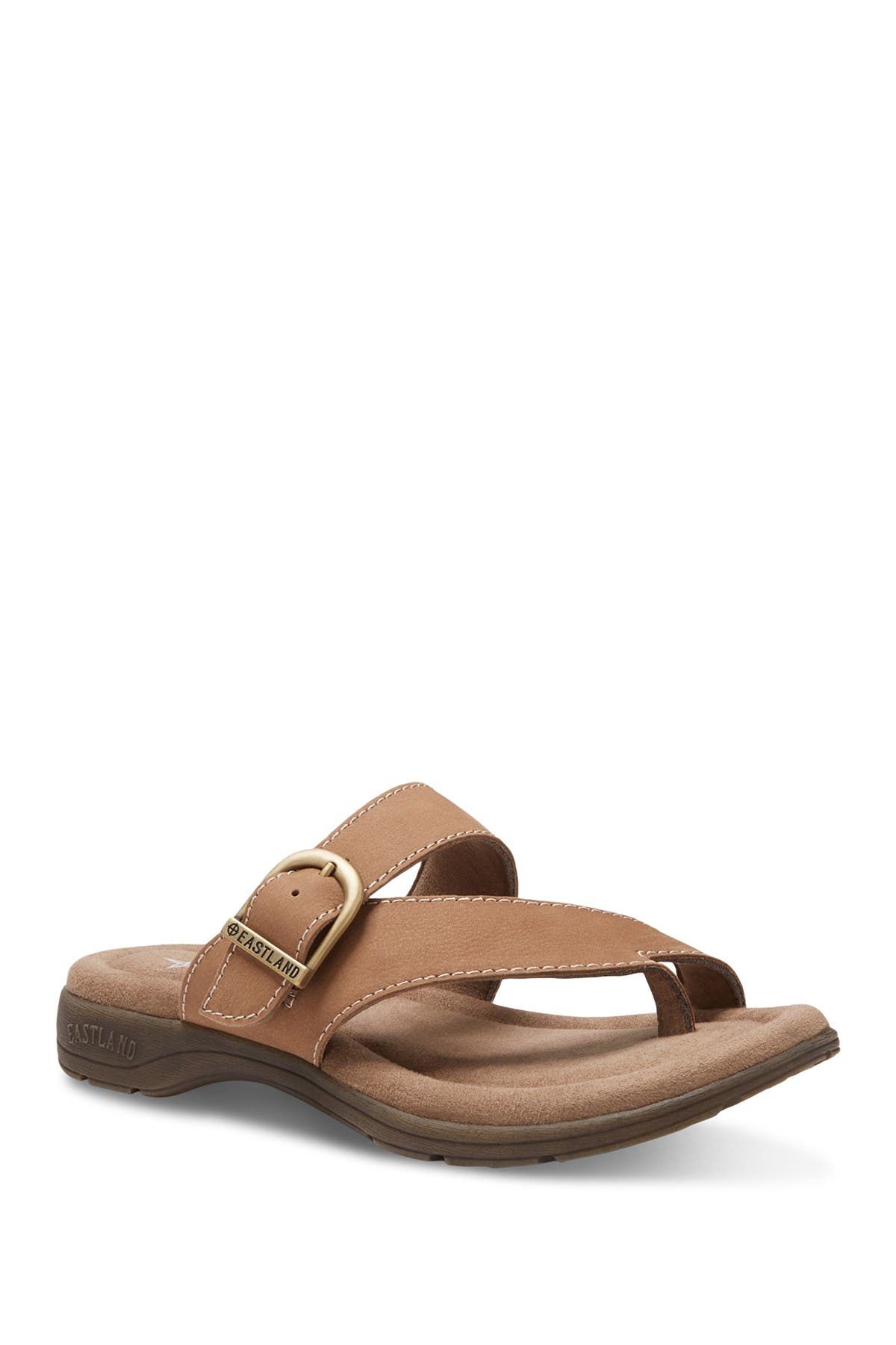 Eastland Tahiti II Strappy Sandal, Main, color, Earth Nubuc