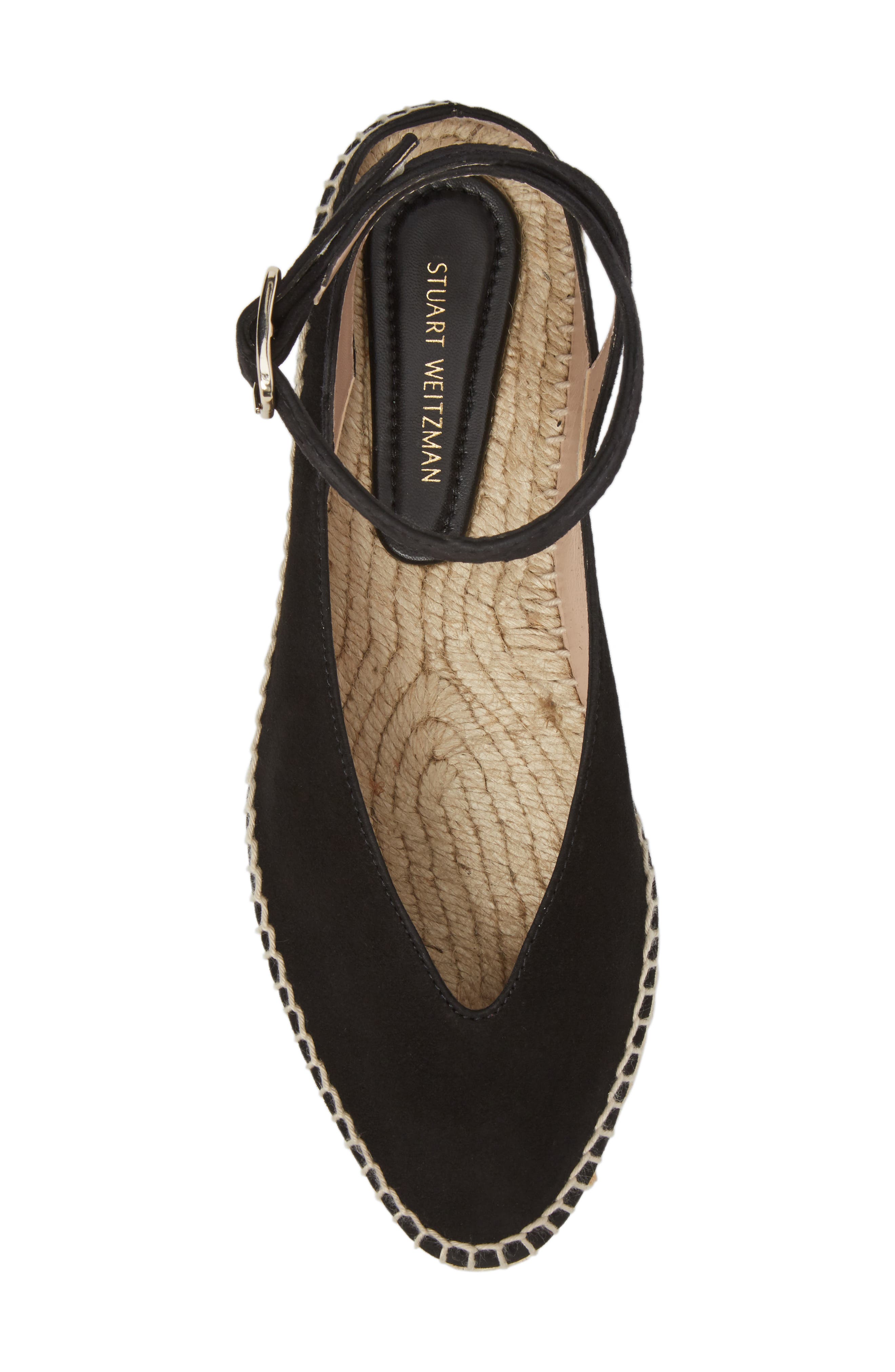 Stuart Weitzman Toga Ankle Wrap Espadrille, Alternate, color, 
