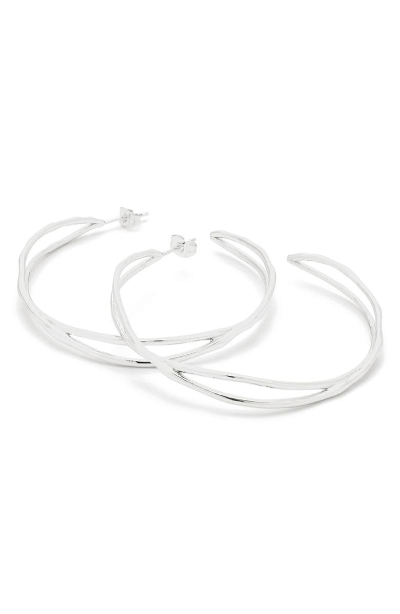 gorjana 'Isla' Hoop Earrings, Alternate, color,