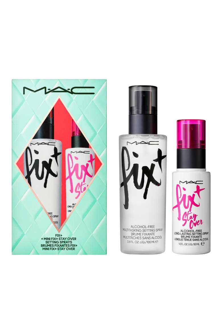 Stay Put Fix+ Setting Spray Gift Set $52 Value, Main, color, NONE