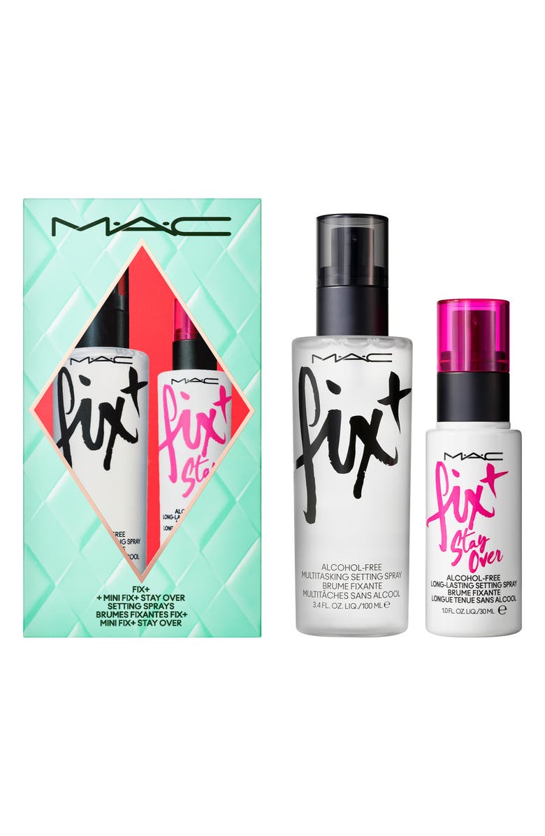 MAC Cosmetics Stay Put Fix+ Setting Spray Gift Set $52 Value, Main, color, 