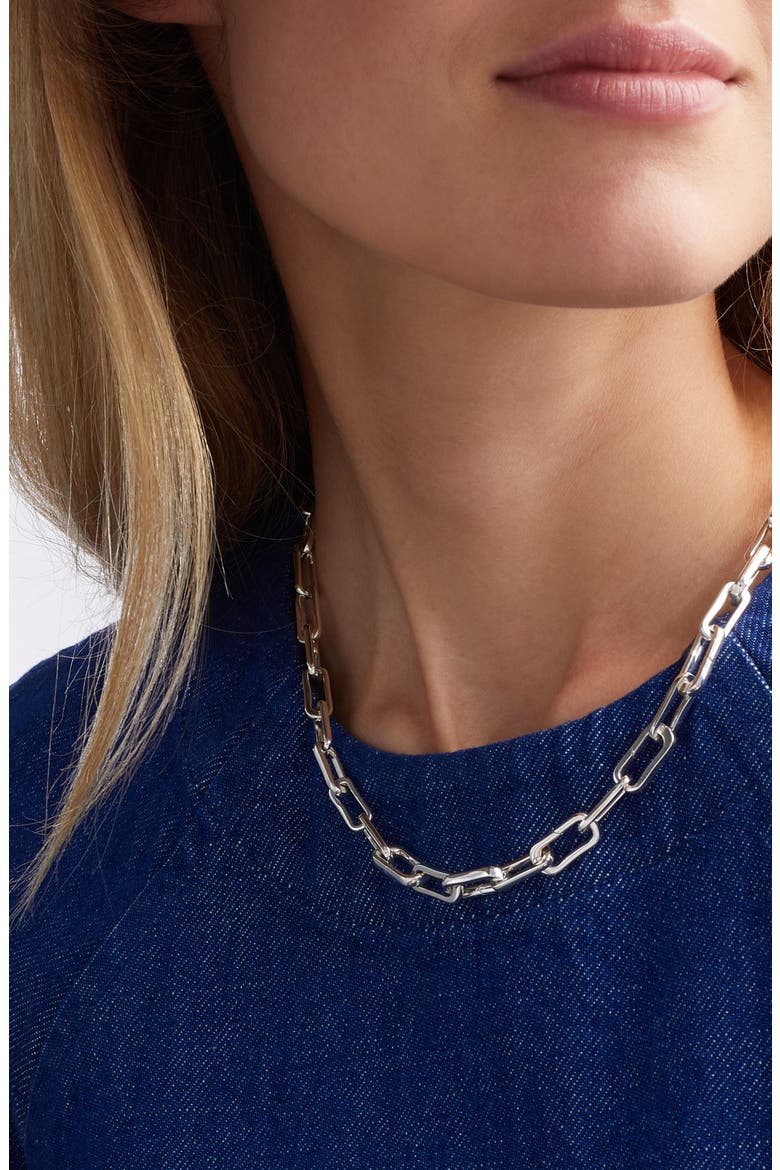 Alta Capture Necklace, Alternate, color, SILVER