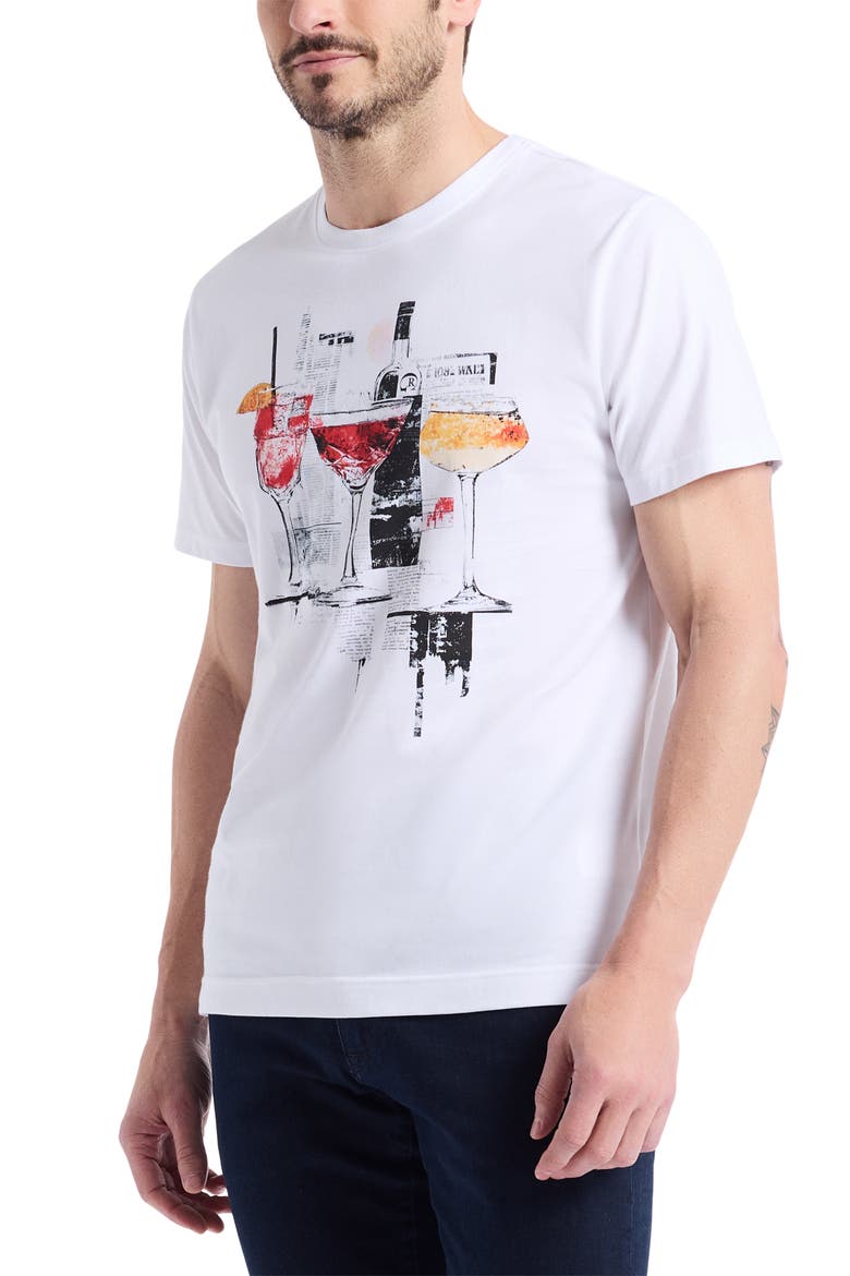 The Tipsy Times Graphic T-Shirt, Alternate, color, WHITE