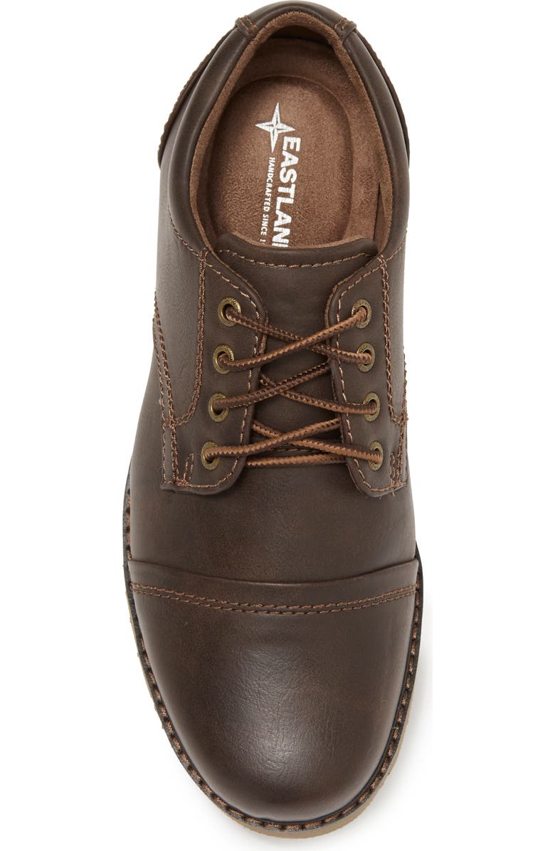 Eastland Ike Cap Toe Derby, Alternate, color, Brown