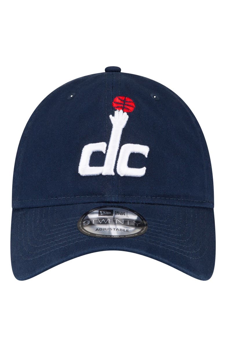 New Era Men's New Era Navy Washington Wizards Team 2.0 9TWENTY Adjustable Hat, Alternate, color, Navy
