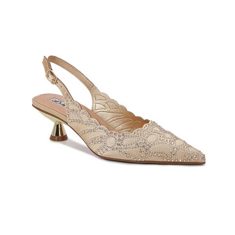 Scallop Top Line Slingback Pump