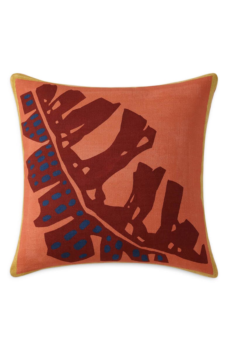 Sunday Citizen Leaf Sketch Accent Pillow, Main, color, 