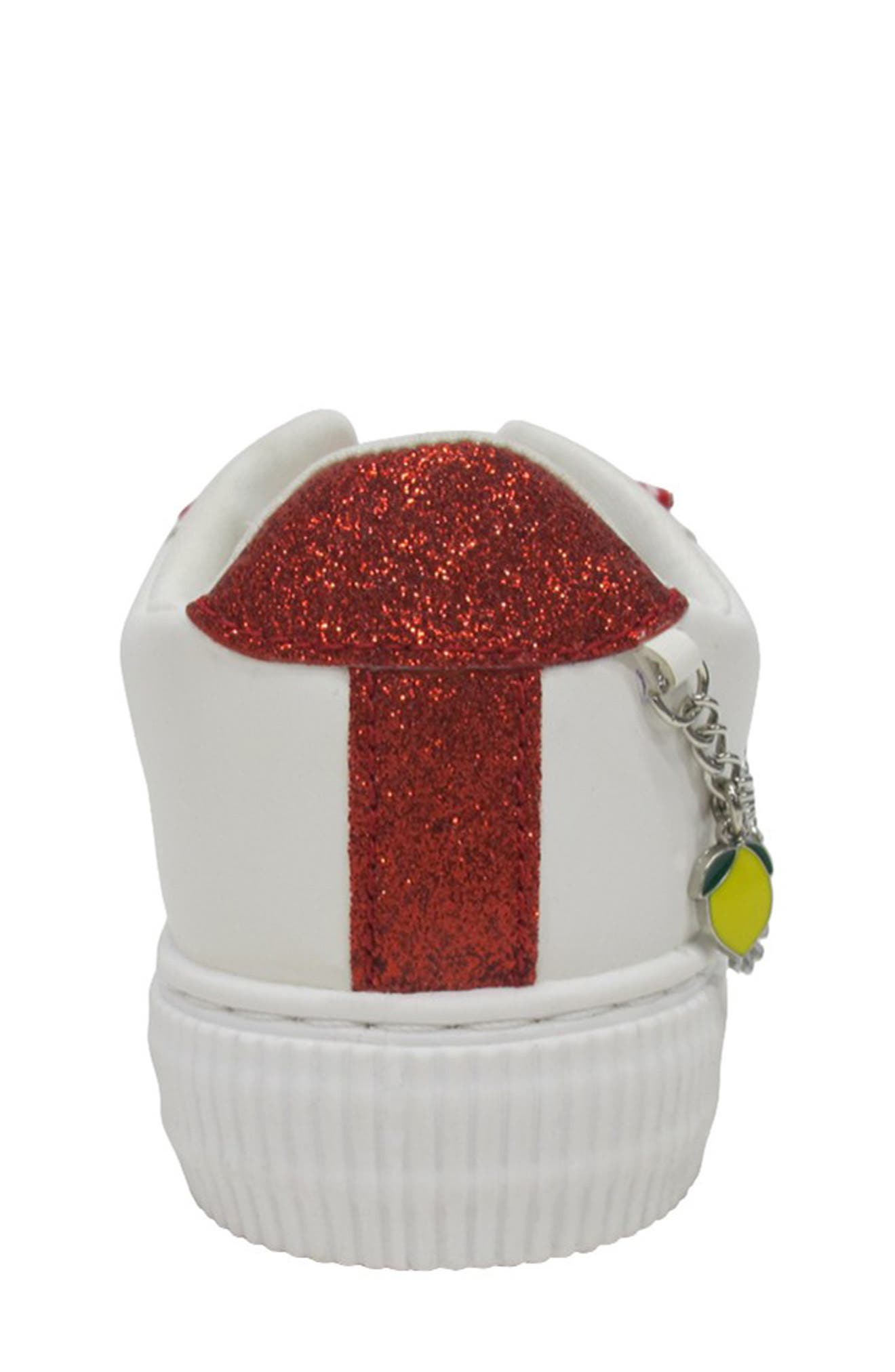 JELLYPOP Kids' Lulami Sneaker, Alternate, color, White Multi