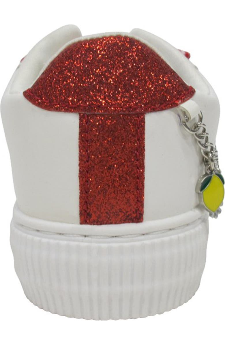 JELLYPOP Kids' Lulami Sneaker, Alternate, color, White Multi