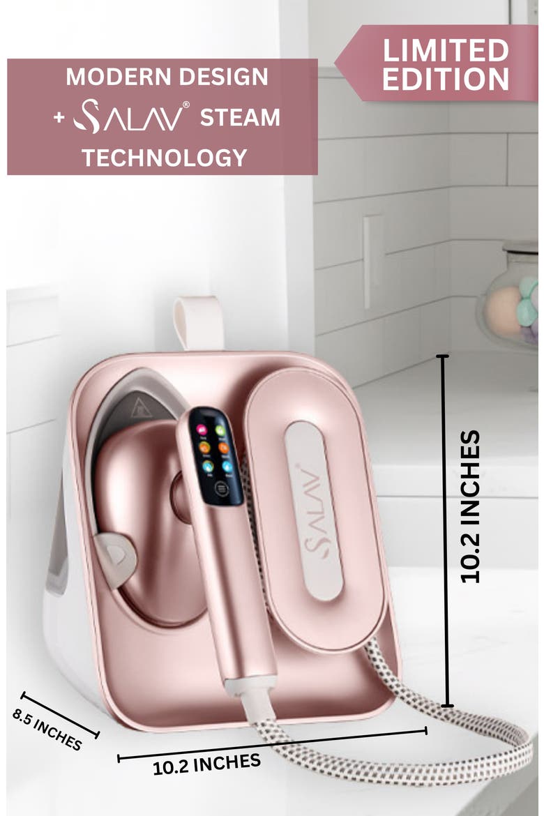 Deluxe DuoPress Steam Station, Alternate, color, ROSE GOLD