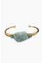  Amazonite / Yellow Gold