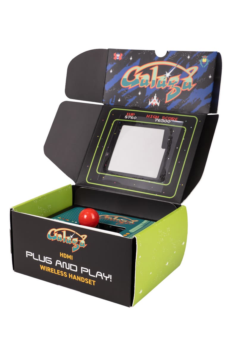Fizz Creations Galaga Plug & Play Arcade Game, Alternate, color,