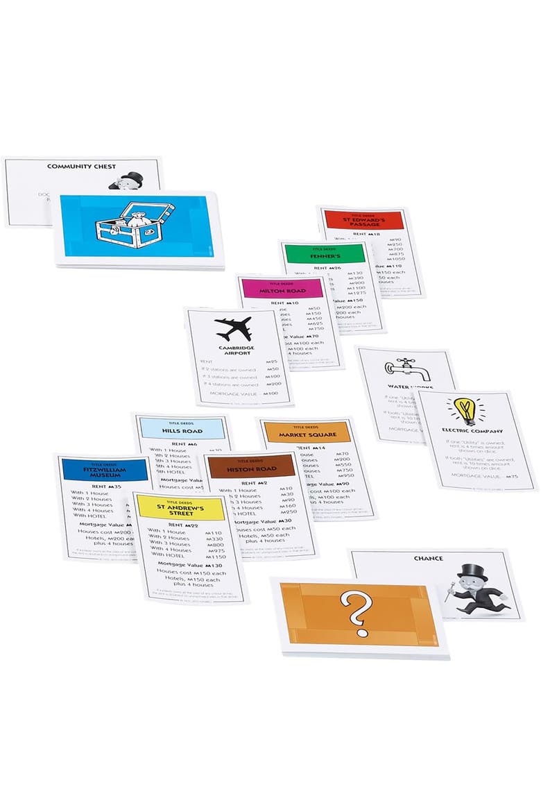 Community Monopoly Cambridge, Alternate, color, Multicolored