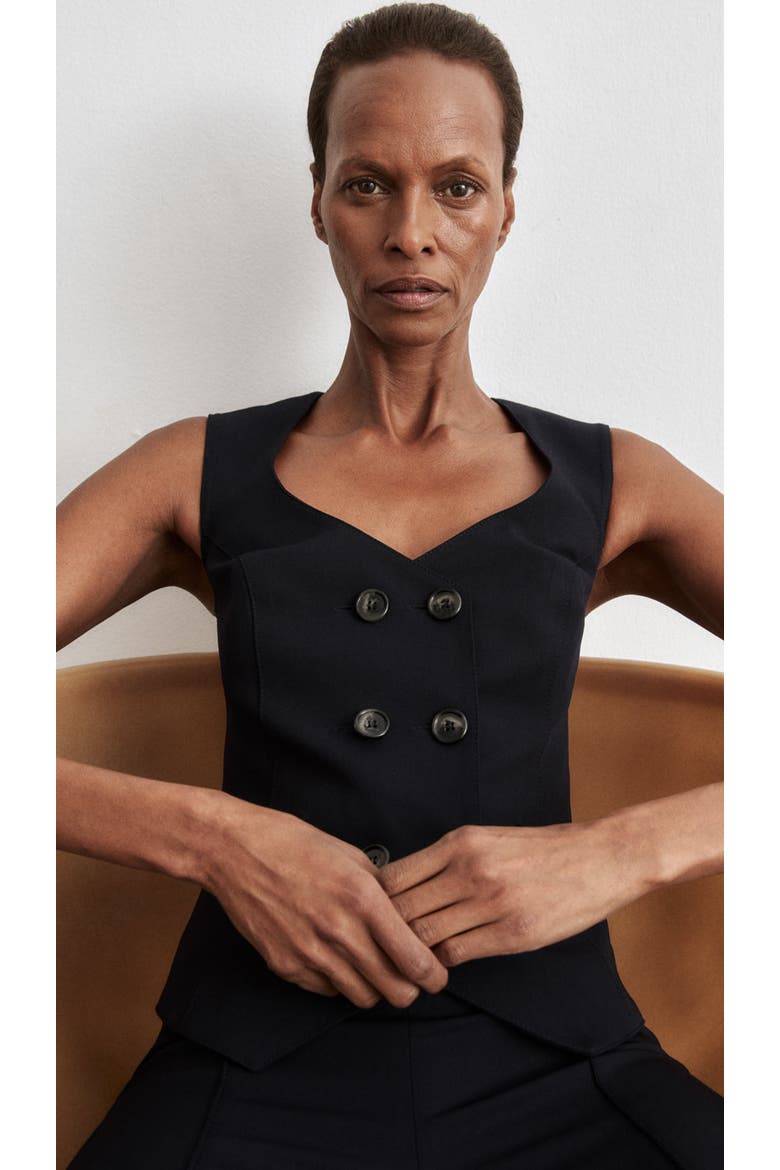 DB Waistcoat, Alternate, color, Navy Blue