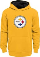 Outerstuff Youth Gold Pittsburgh Steelers Prime Pullover Hoodie