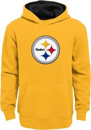 Outerstuff Youth Gold Pittsburgh Steelers Prime Pullover Hoodie