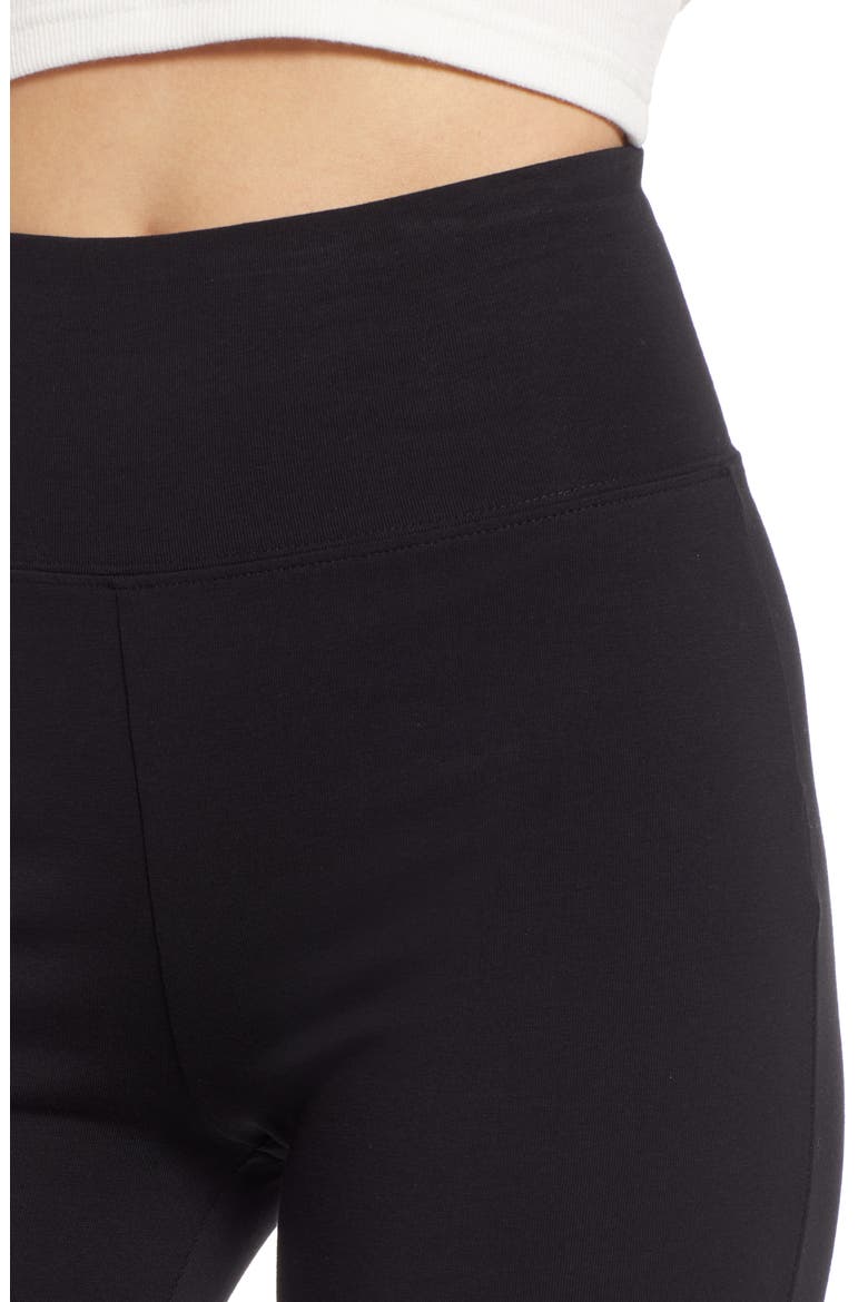 High Rise Leggings, Alternate, color, BLACK