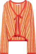 Ramy Brook Daniela Stripe Cardigan