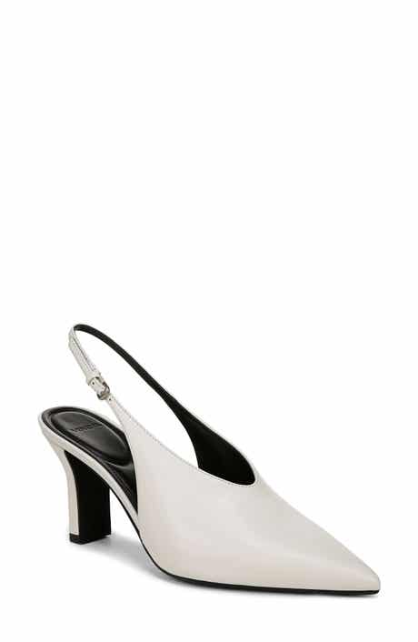 Vince Devi Slingback Pointed Toe Pump