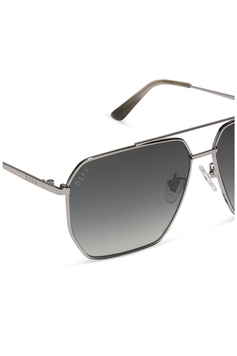Berkely 59mm Polarized Gradient Navigator Sunglasses, Alternate, color, GUNMETAL / GREY GRADIENT
