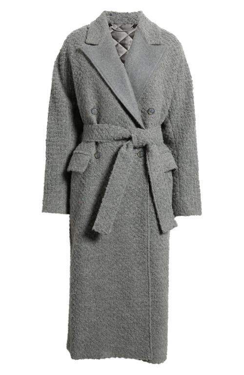 Hugo Boss Boss Capady Belted Coat In Gray