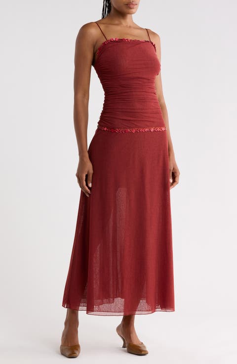Pearl Drift Maxi Dress
