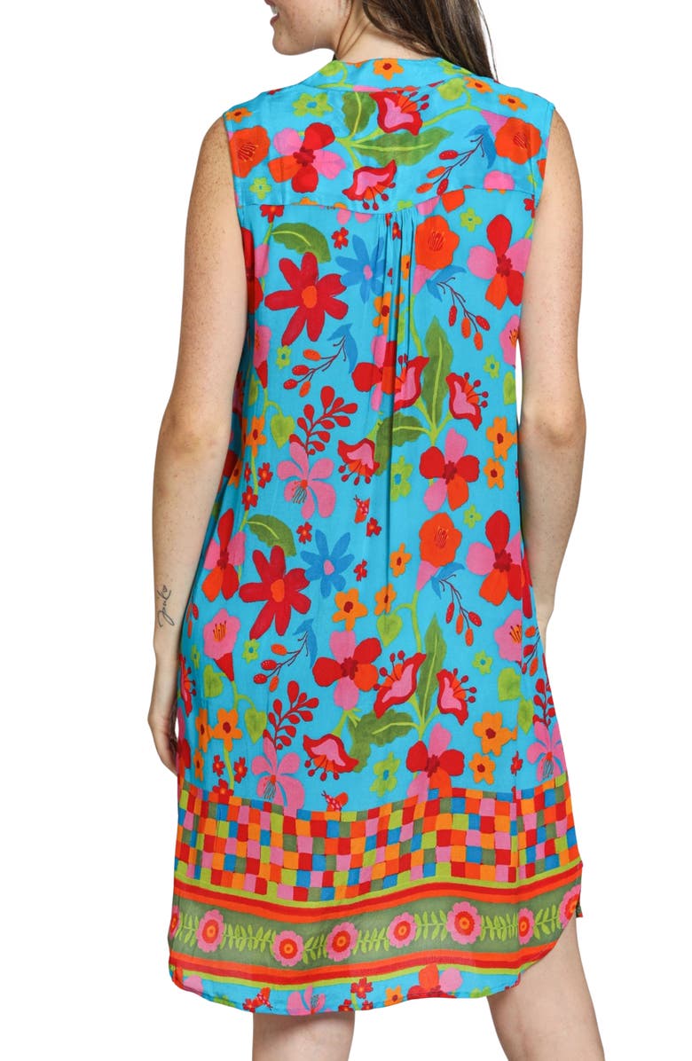 APNY Sleeveless Shift Dress, Alternate, color, Blue Multi