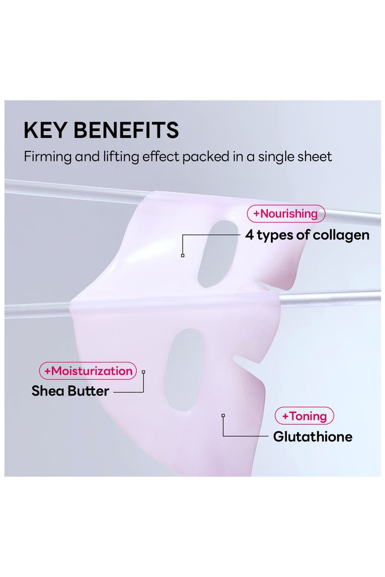 Hyper Collagen Mask, Alternate, color, SILVER