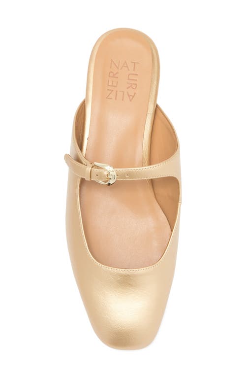 Naturalizer Apple Mary Jane Mule In Gold
