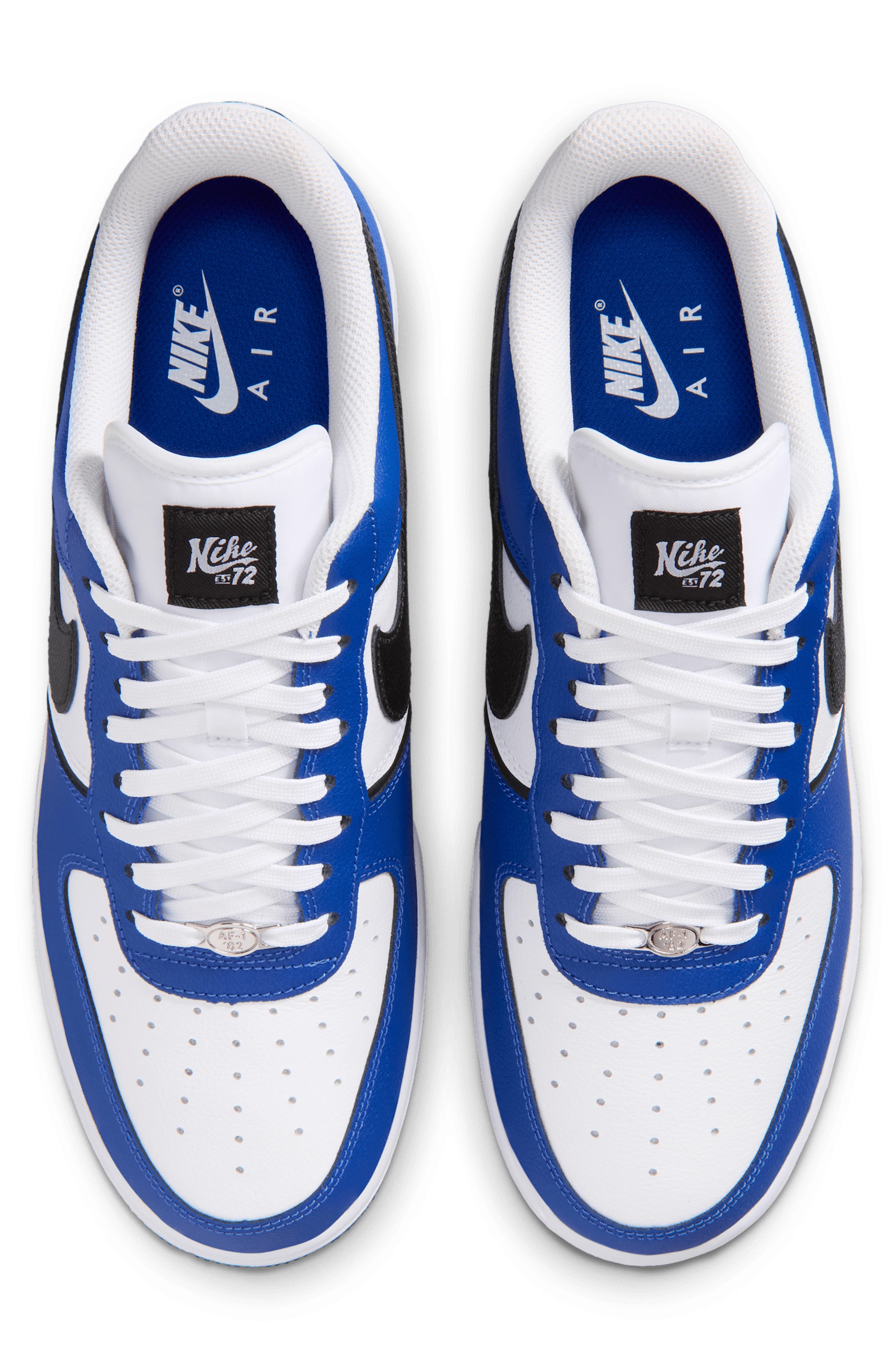 Air Force 1 '07 LV8 Sport Basketball Sneaker, Alternate, color, ROYAL/ WHITE/ SILVER/ BLACK