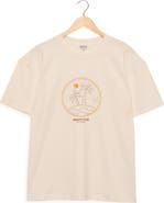 Gottex Beach Life Printed Swim Cover Up Tshirt Oversize