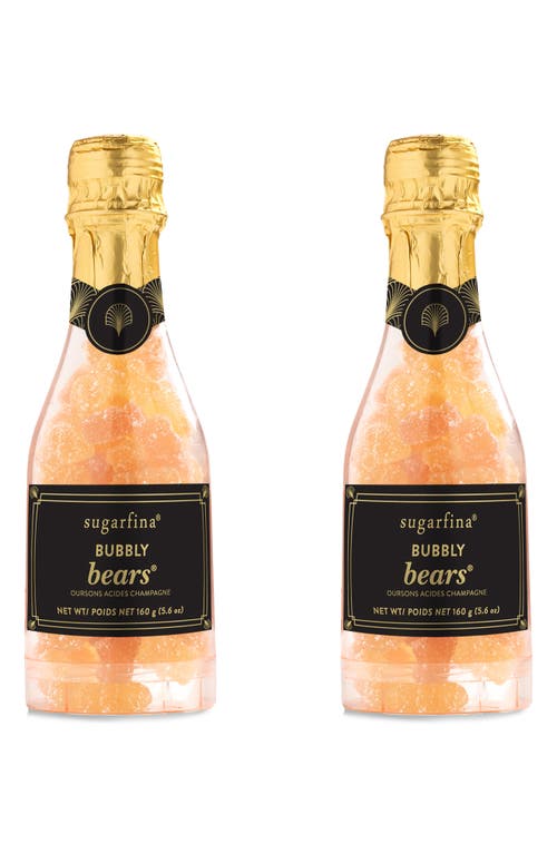 sugarfina Set of 2 Bubbly Bears Bottle Duo 