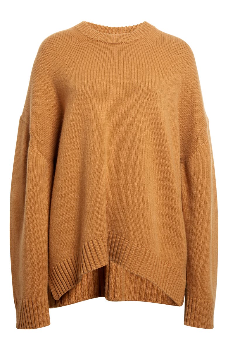 A.L.C. Ayden Oversize Wool & Cashmere Sweater, Alternate, color, Butter Brown
